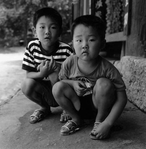 korea, "tempelkinder"..
