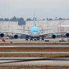 Korean Air Airbus A380-800 in LAX