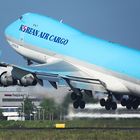 Korean Air Cargo beim Start