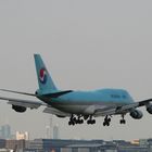 Korean Air über Frankfurt