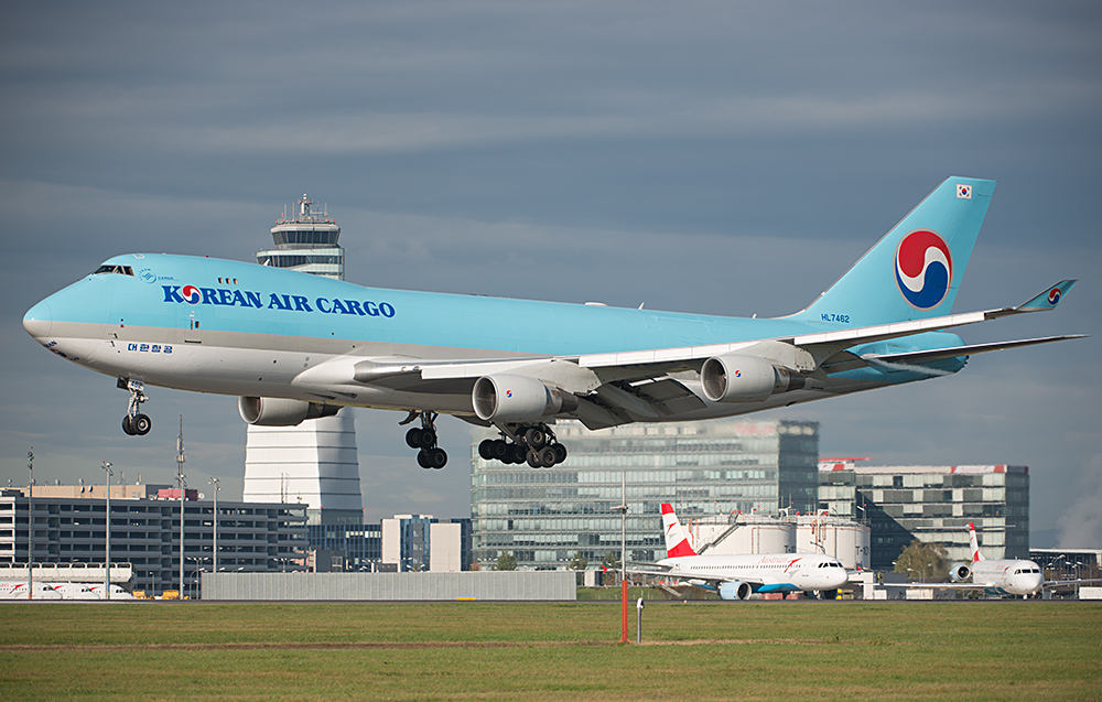 Korean B747 ohne Fotowolke