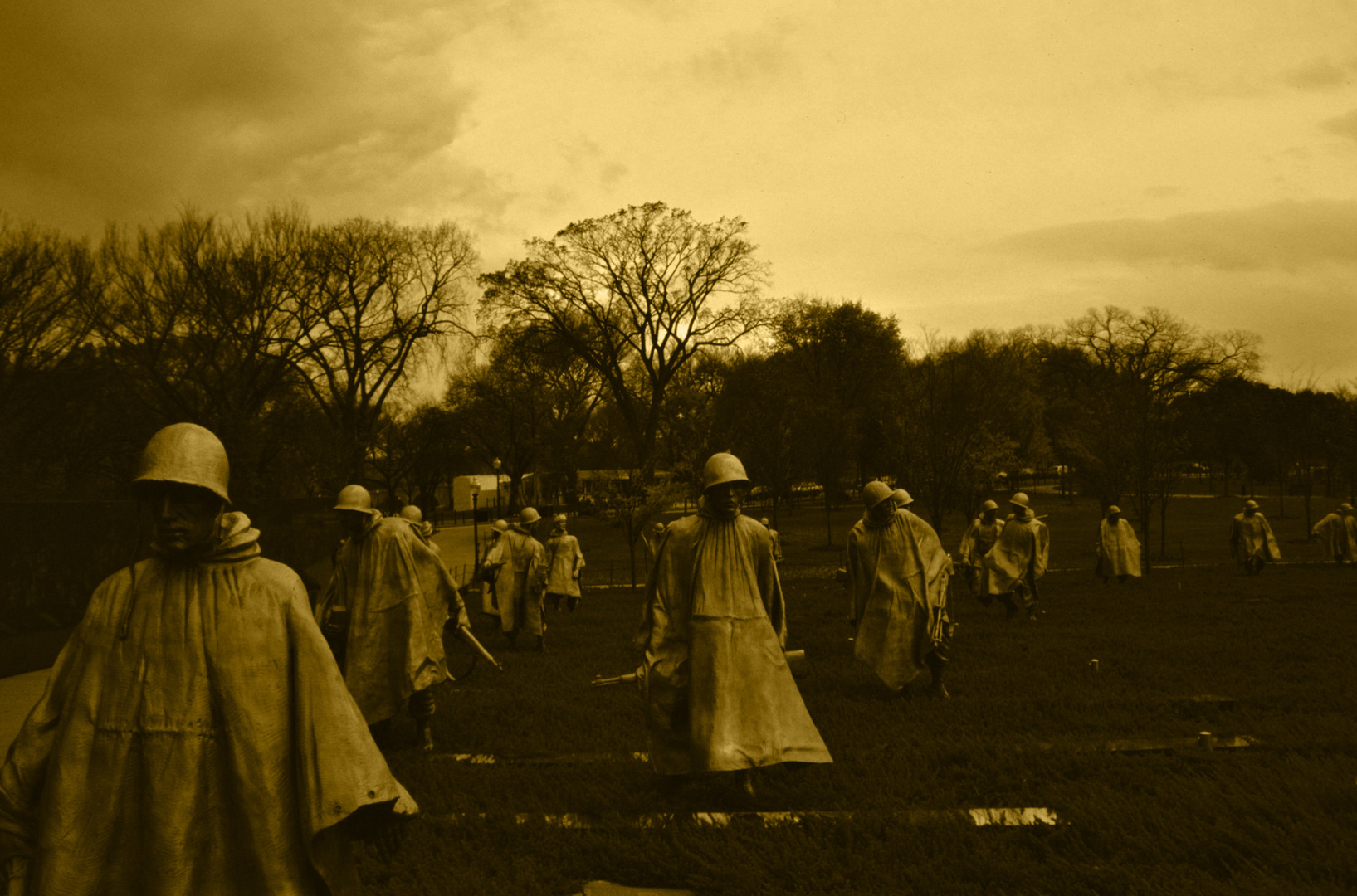 Korean War Veterans Memorial, Washington DC, 1997