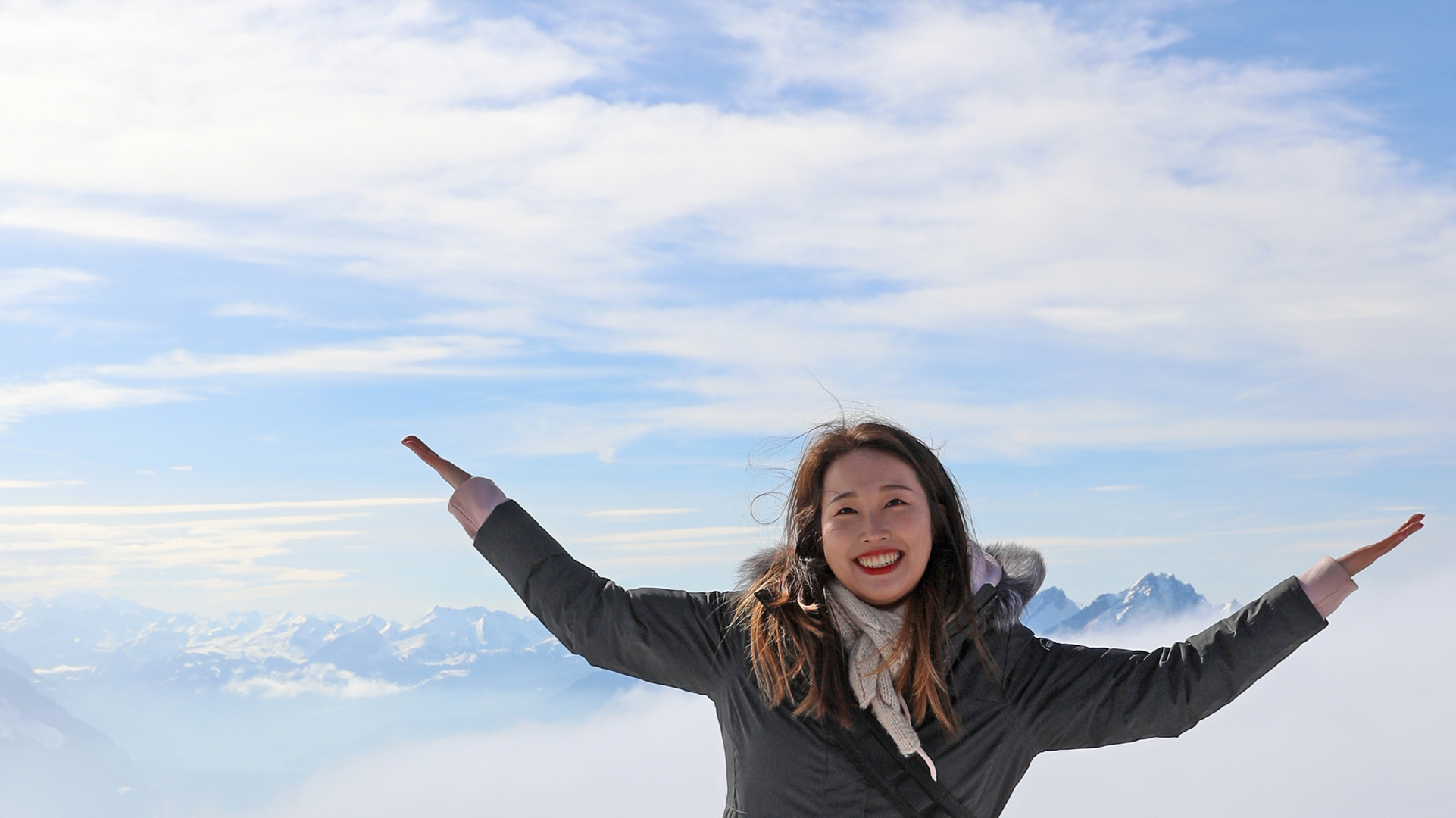 Koreanerin auf der Rigi