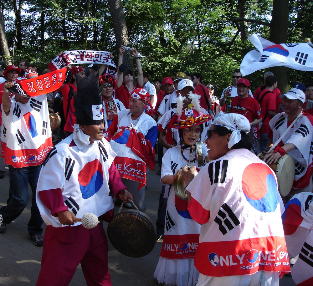 Koreanische Siegesfeier