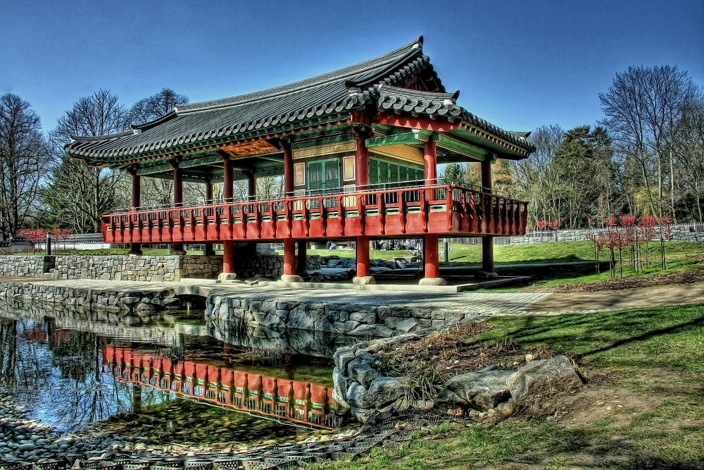 Koreanischer Garten Foto & Bild digiart, frankfurt a.m