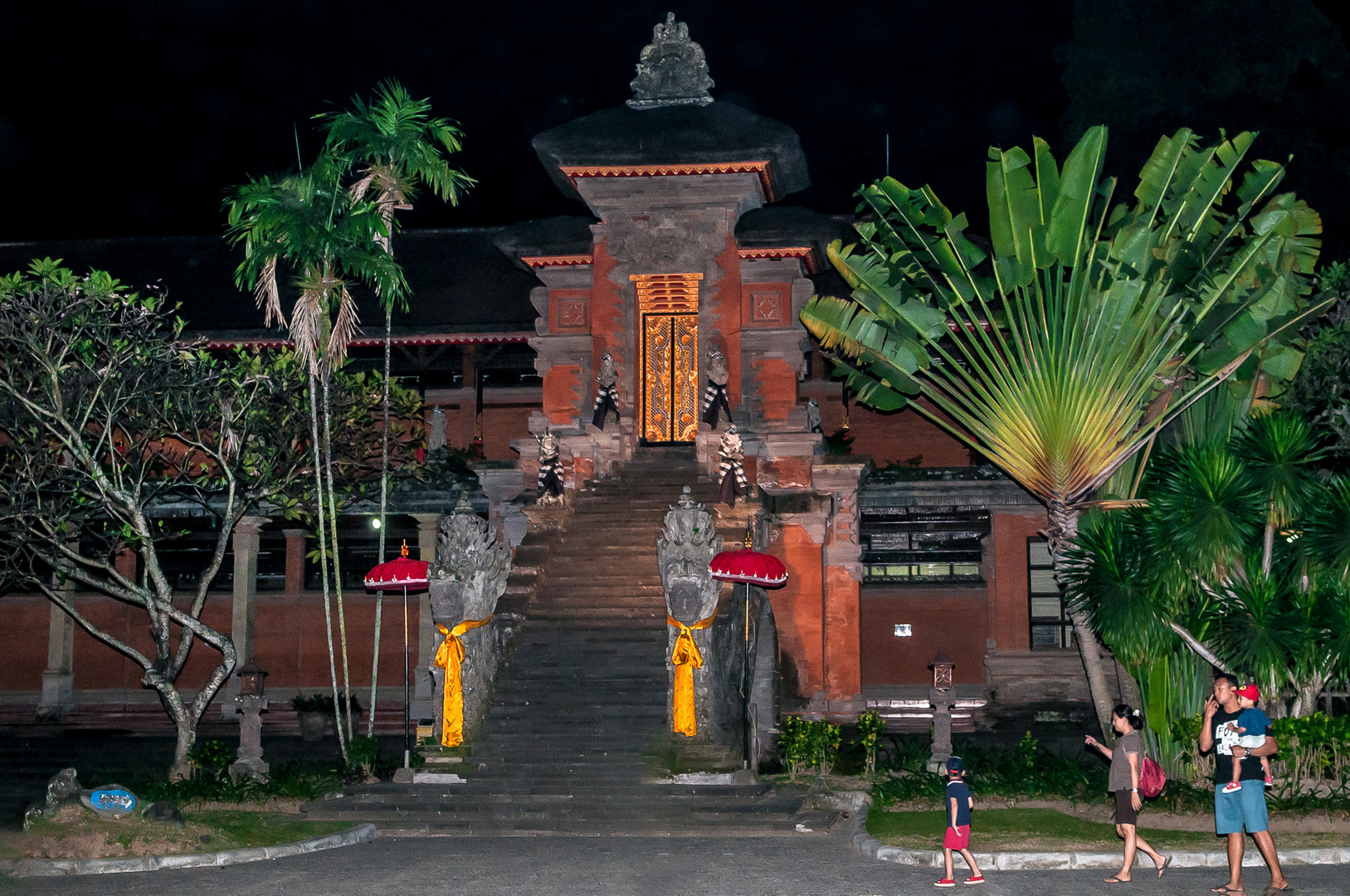 Kori Agung gate in Taman Werdhi Budaya Art center