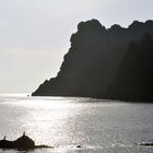 Kormorane im Gegenlicht - Naturpark La Scandola