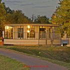 Kornhaus bei Sonnenuntergang