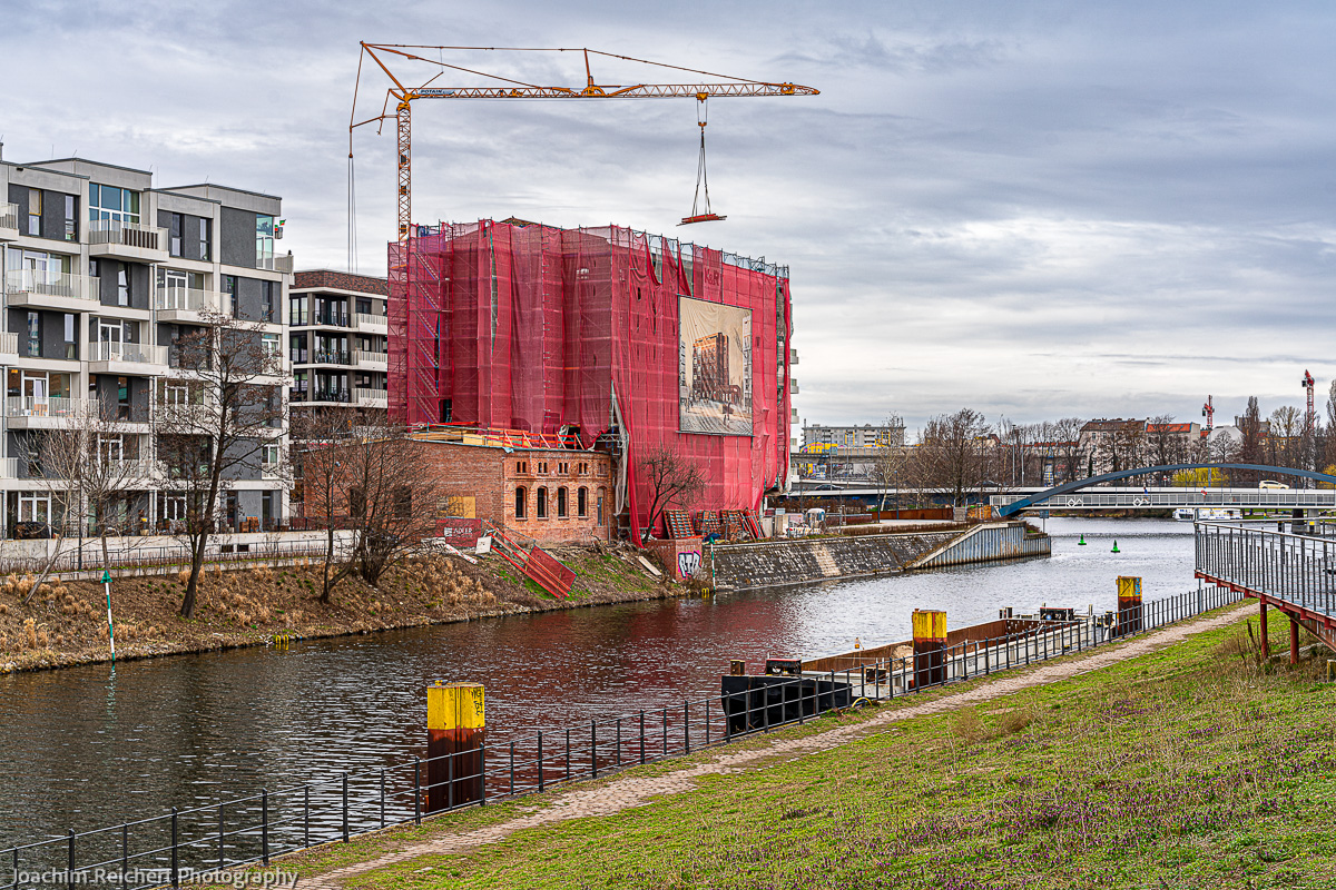 Kornversuchsspeicher am Berlin-Spandauer Schifffahrtskanal