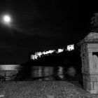 Koroni Kastro at Fullmoon