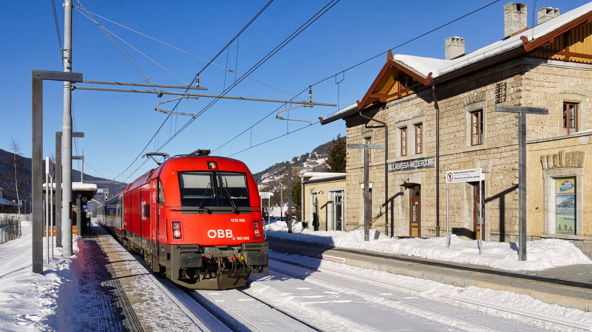 Korridorzug im Pustertal