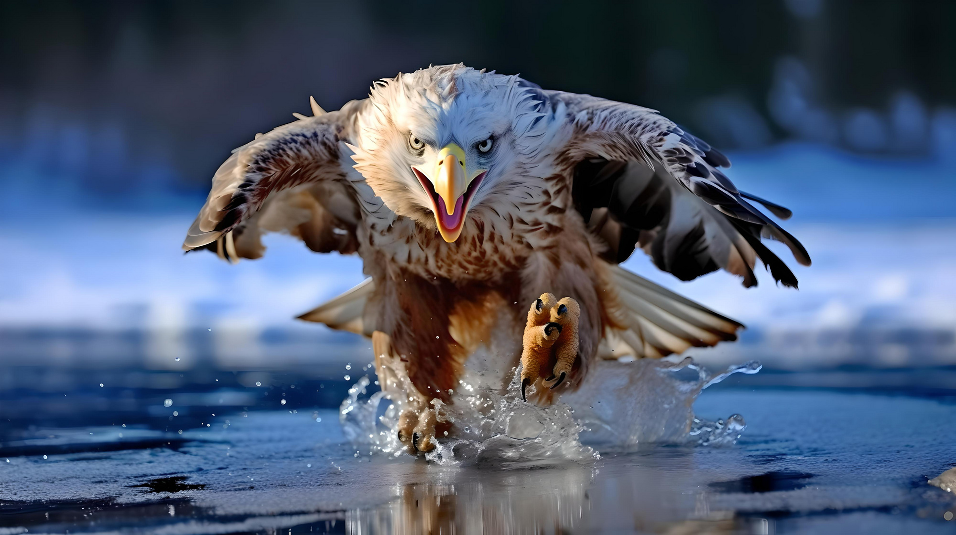 korrigiert in Madagaskar Seeadler im Angriff :-)