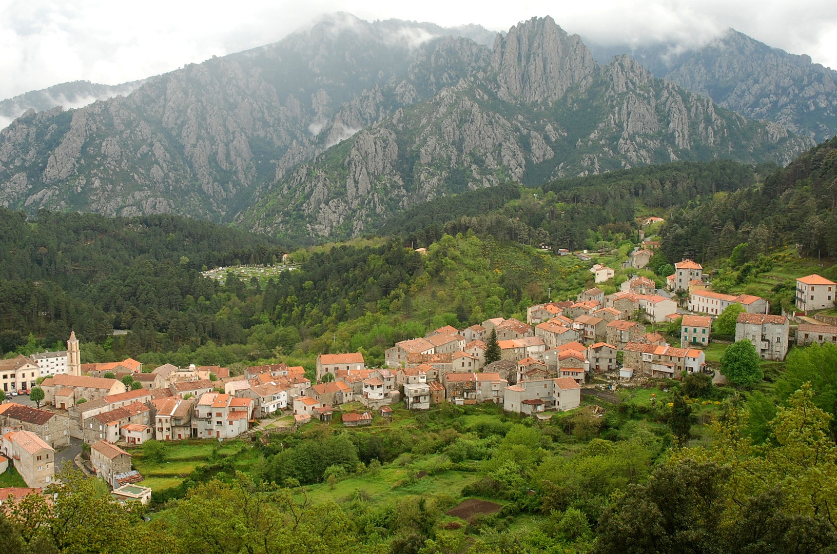 Korsika:  Kyrie-Eleison bei Ghisoni