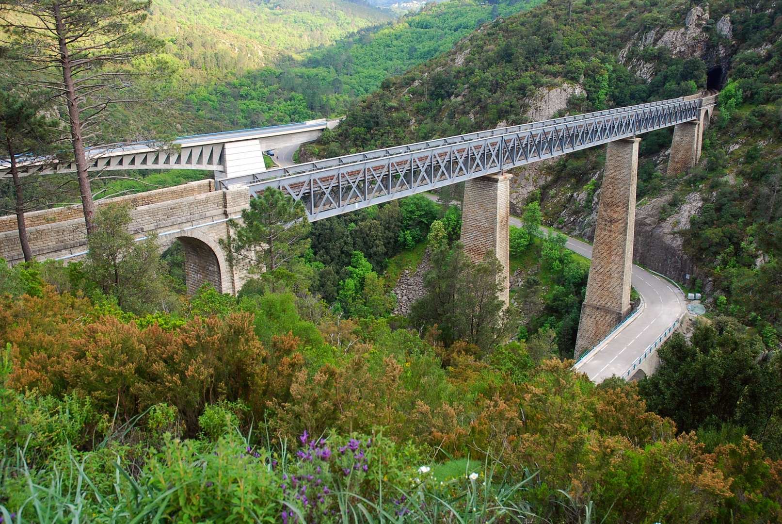 Korsika:  Pont d'Eiffel