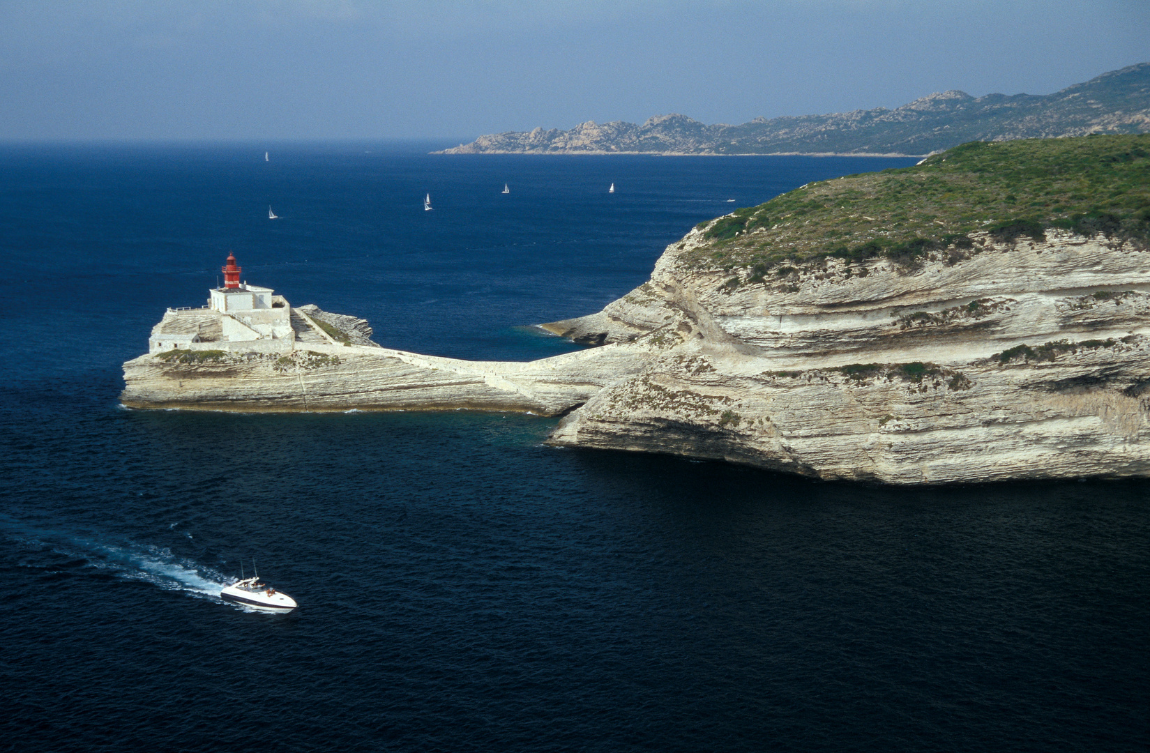 Korsika_Einfahrt Bonifacio