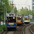 Korso zum Bimmelfest der Straßenbahn in Leipzig I