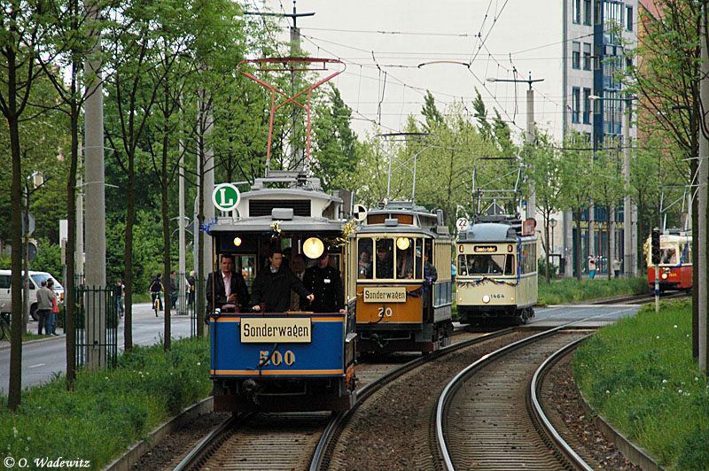 Korso zum Bimmelfest der Straßenbahn in Leipzig I