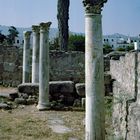 Kos, Korinthische Säulen vom Tempel des Apollo im Asklepion