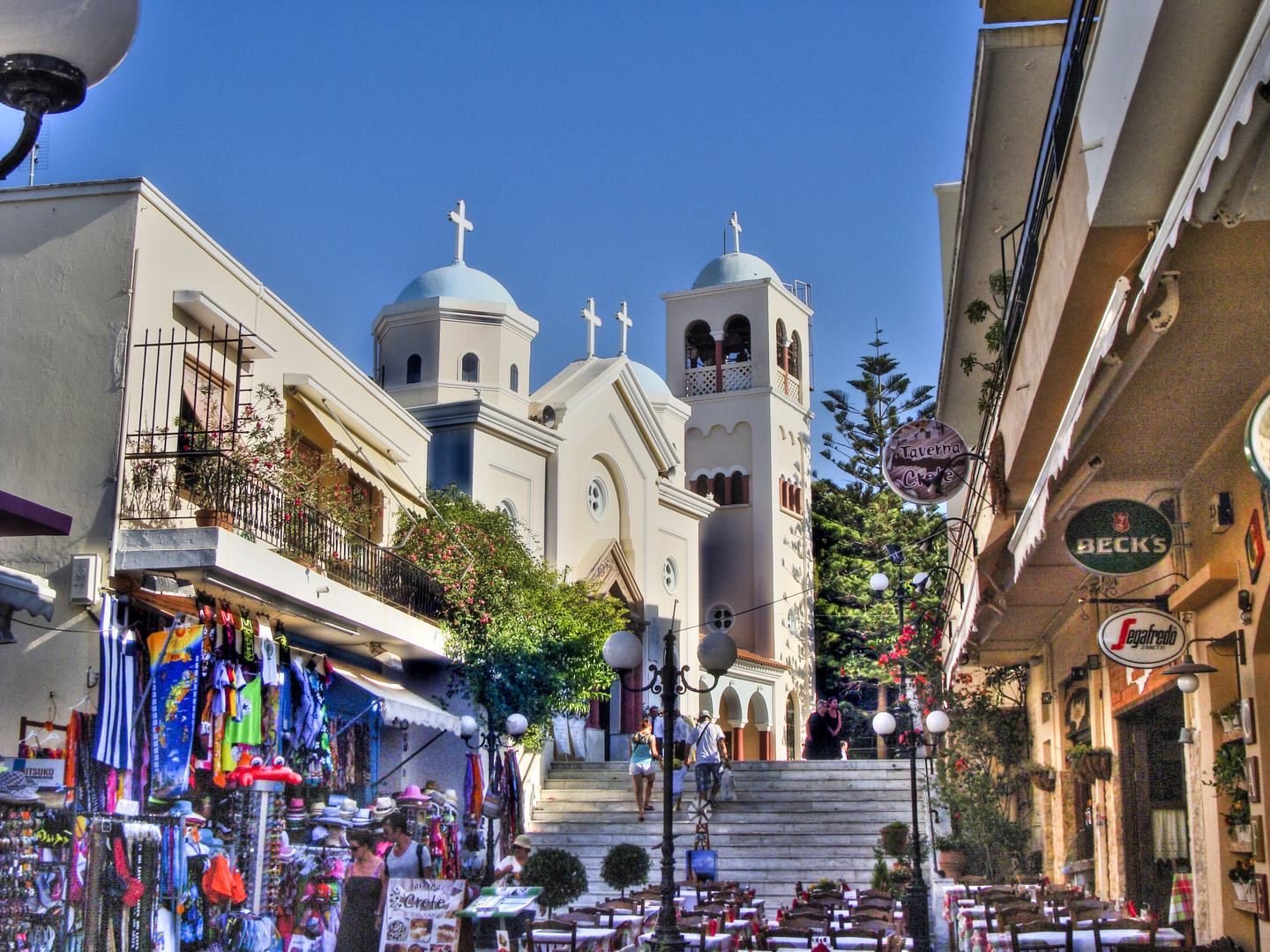 Kos Stadt Foto &amp; Bild bearbeitungs techniken, hdri &amp; tm, digiart