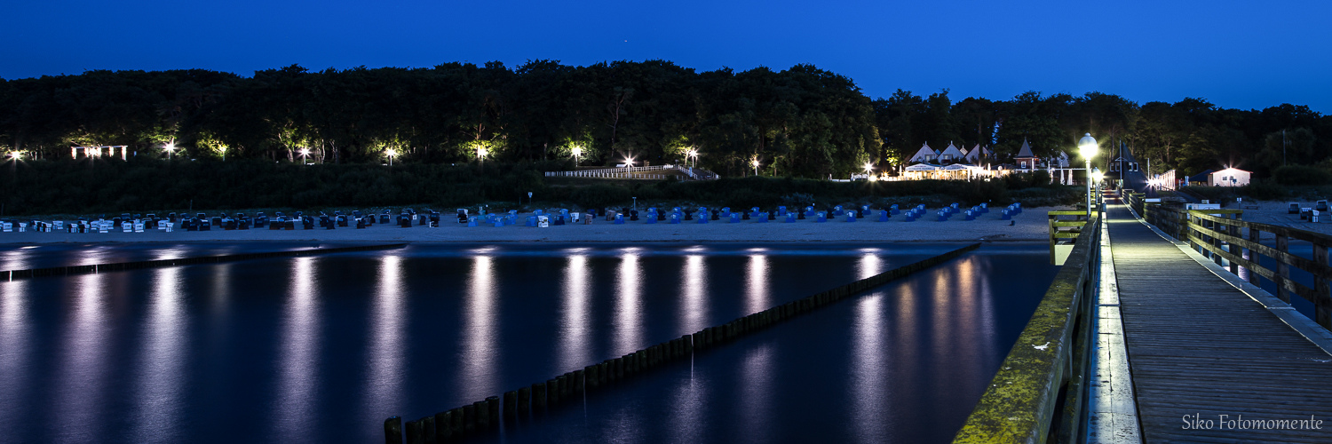 Koserow bei Nacht