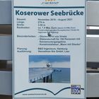 Koserower Seebrücke (Infotafel)