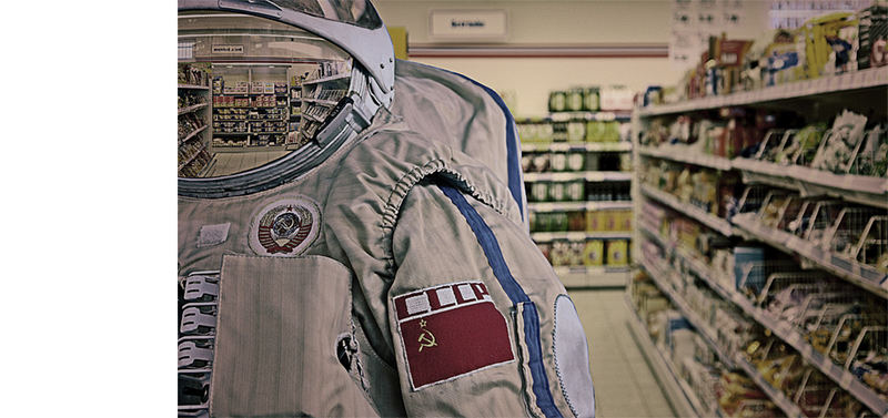 _kosmonaut auf westurlaub.