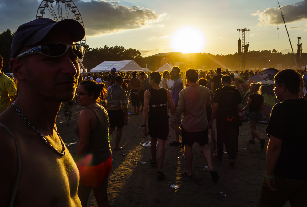 Kostrzyn, Przystanek Woodstock Juli 2014: jede Menge Leute