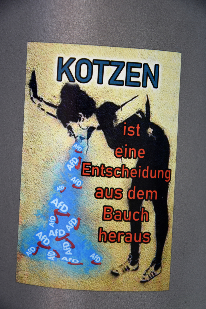 Kotzen ...