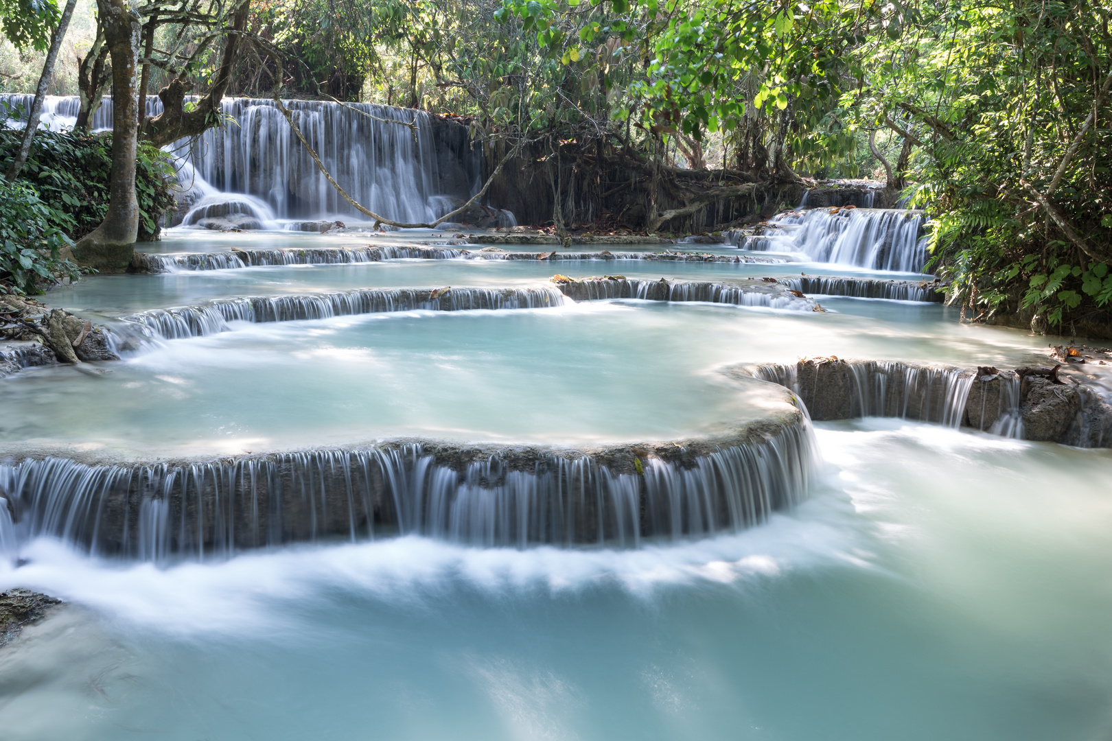 Kouang Si Wasserfall