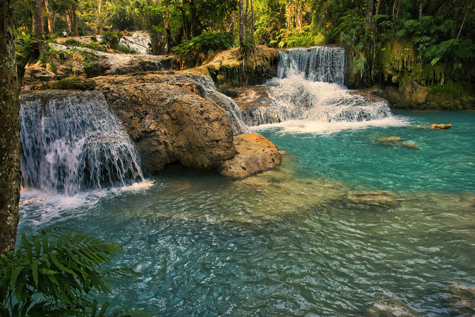 Kouang Si- Wasserfall. Laos