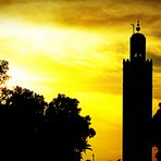 Koutoubia in sunset