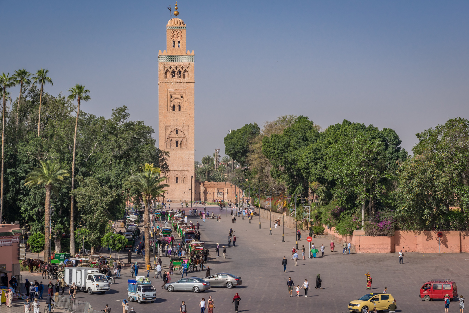 Koutoubia Moschee V - Marrakesch/Marokko Foto & Bild | architektur ...