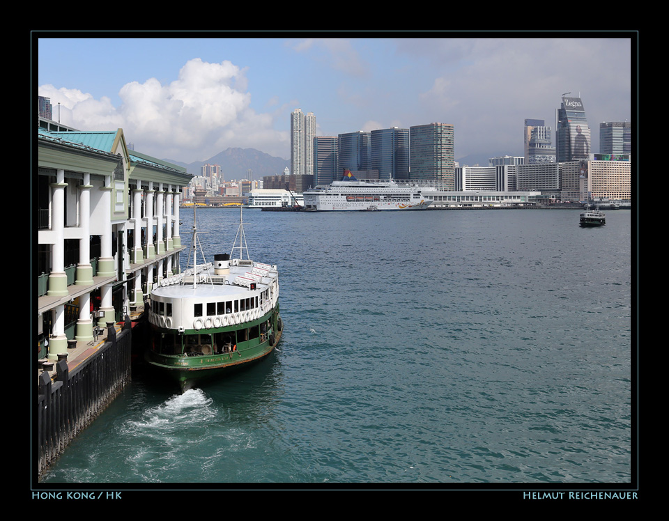 Kowloon from Central Star Ferry Pier, Hong Kong / HK