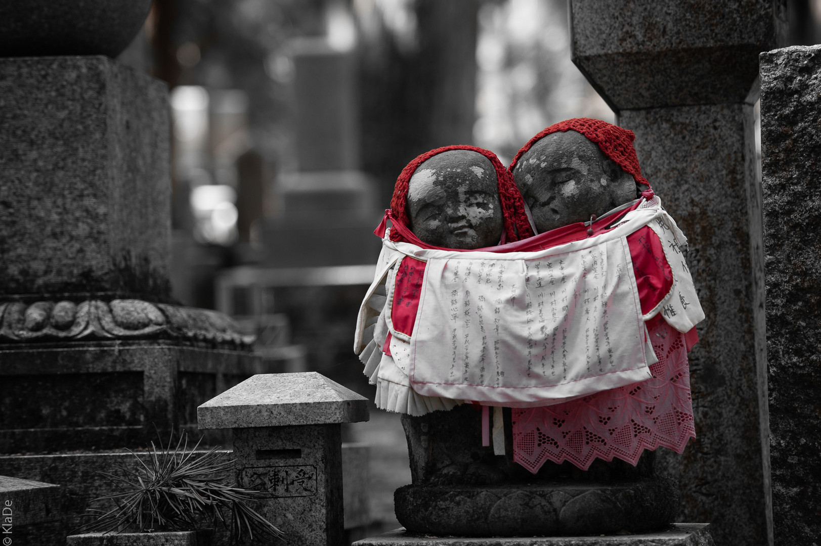 Koya-san - Oku-no-in - Jizo-Figuren