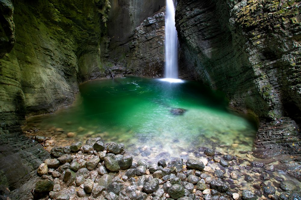 Kozjak Wasserfall 2