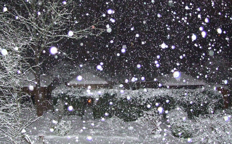    KP159 Nacht  / Kalender -Tag 15: Let it snow.......