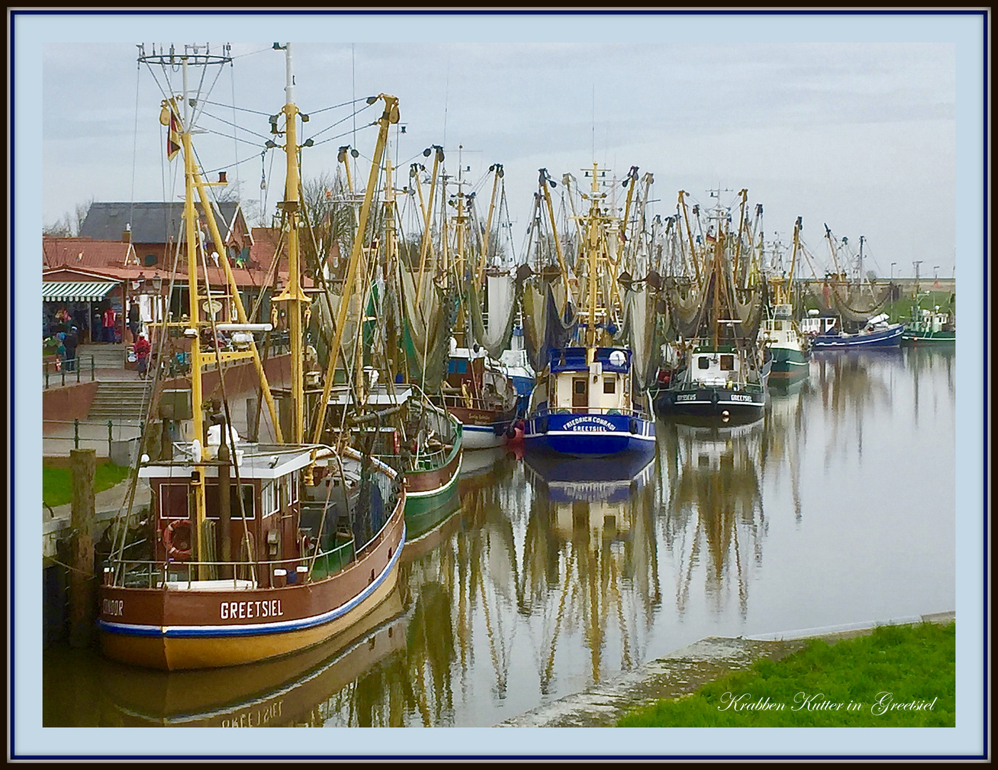 Krabben Kutter in Greetsiel...