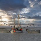 Krabbenfischer am Südstrand !