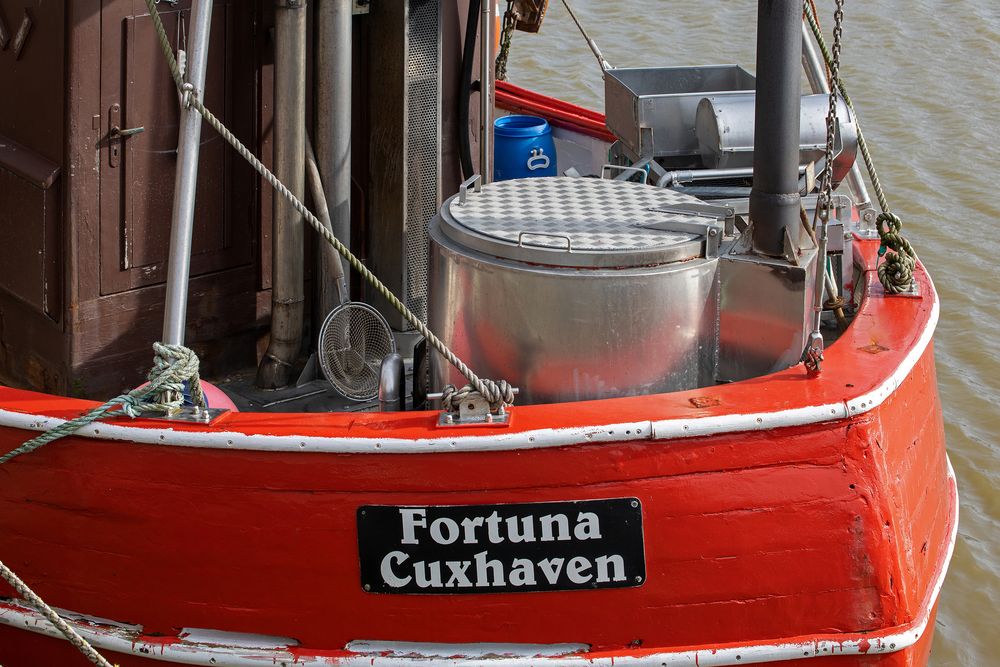 Krabbenkochtopf an Bord der Fortuna, Cuxhaven