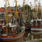 Krabbenkutter im Greetsieler Hafen