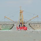 Krabbenkutter vor Cuxhaven