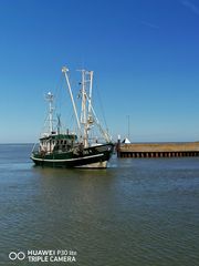 Krabbenkutter vor Greetsiel/Ostfriesland