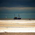 Krabbenkutter vor St. Peter Ording