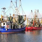 Krabenkutter im Dorumer Sielhafen