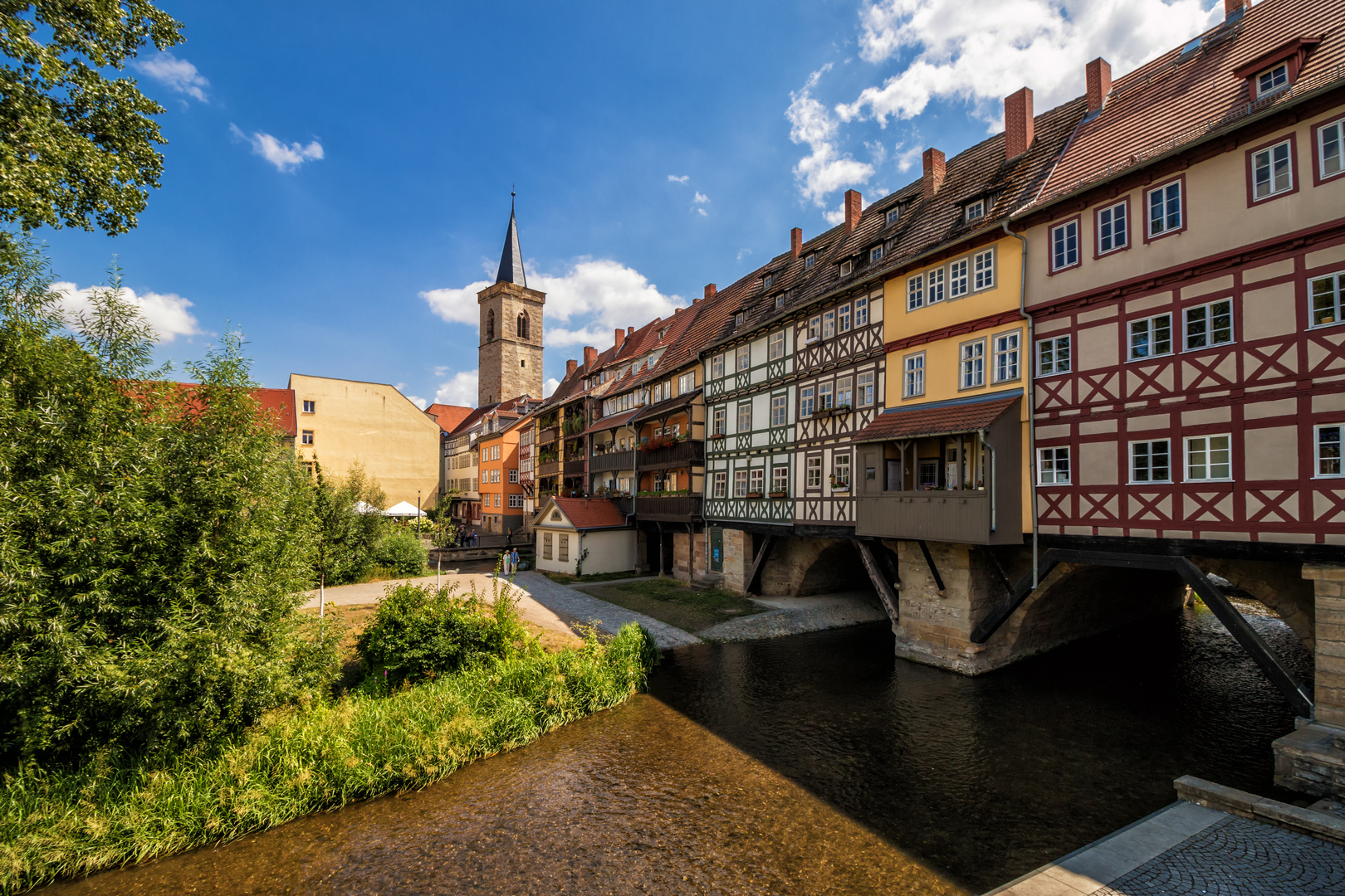 Krämerbrücke Erfurt Foto & Bild | architektur, deutschland ...