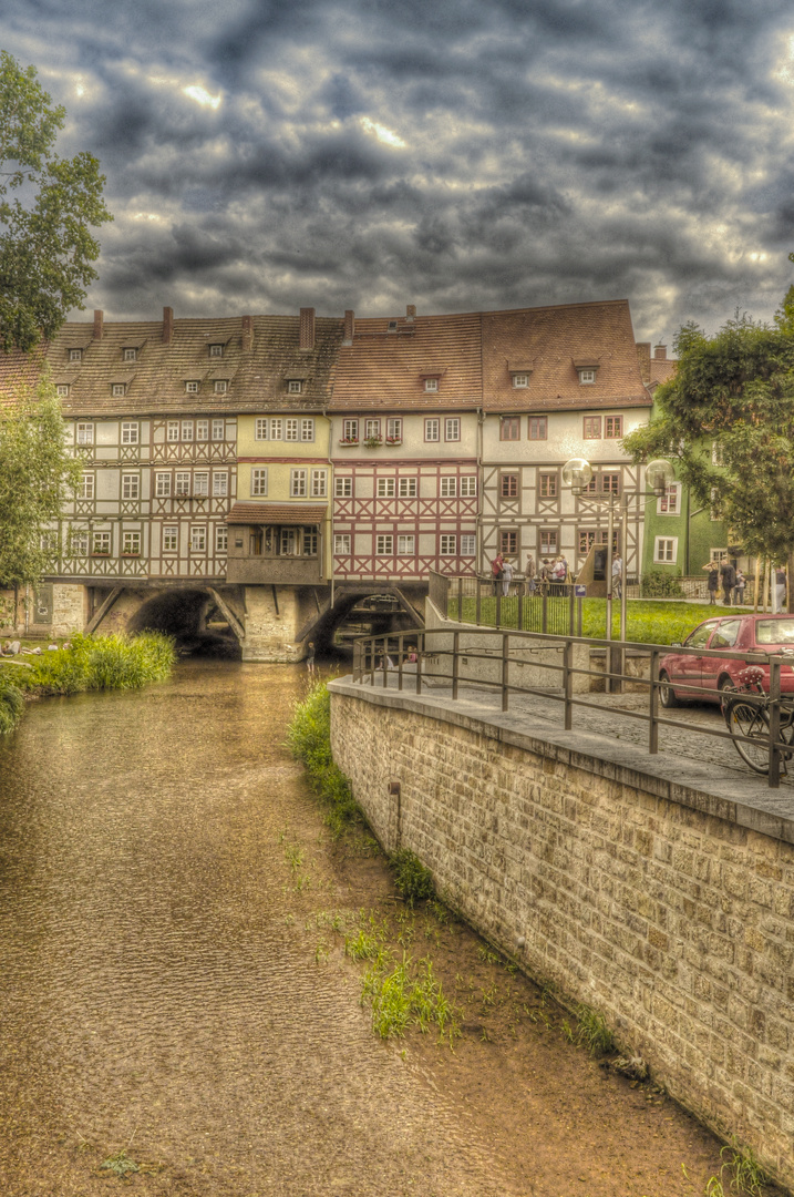 Krämerbrücke Erfurt HDR