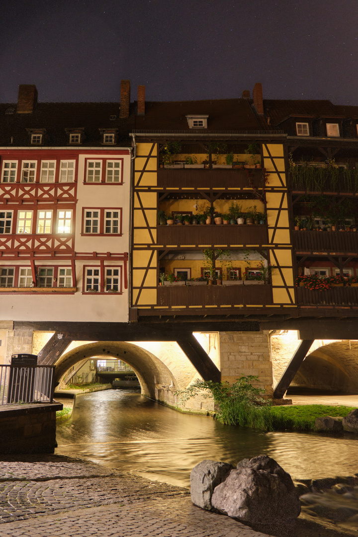 Krämerbrücke von unten