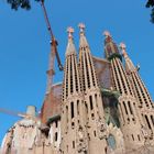 Kräne und Sagrada Familia 1