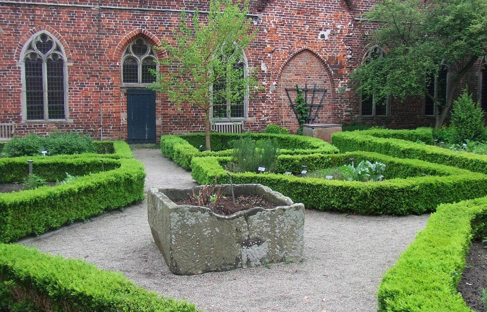 Kräuter garten Kloster Ter Apel Foto &amp; Bild europe