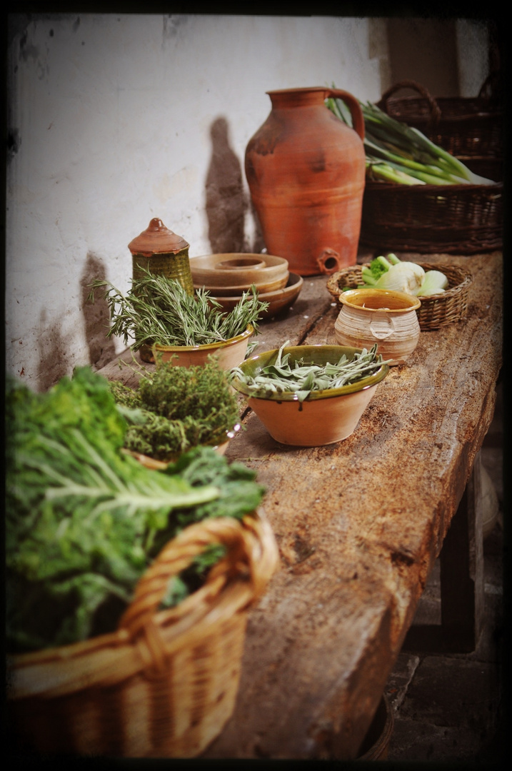 Kräuter und Gemüse im Mittelalter